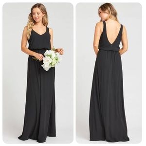 LIKE NEW Show Me Your Mumu Black Kendall Maxi Size Large. Worn once!